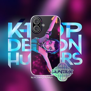 Kpop Demon Hunters Huntr/X Phone Case, Saja Boys Gift, Rumi Mira Zoey Fan Merch, Aesthetic Kpop Accessory, Juni