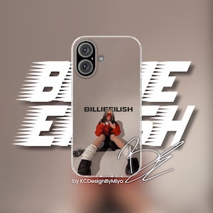 Billie Eilish Phone Case, Billie Cover Album Aesthetic Phone Case, Billie Eilish Merch, Aesthetic Phone Case, Billie Eilish, Bad Guy, Gift