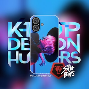 Kpop Demon Hunters Huntr/X Phone Case, Saja Boys Gift, Rumi Mira Zoey Fan Merch, Aesthetic Kpop Accessory, Juni
