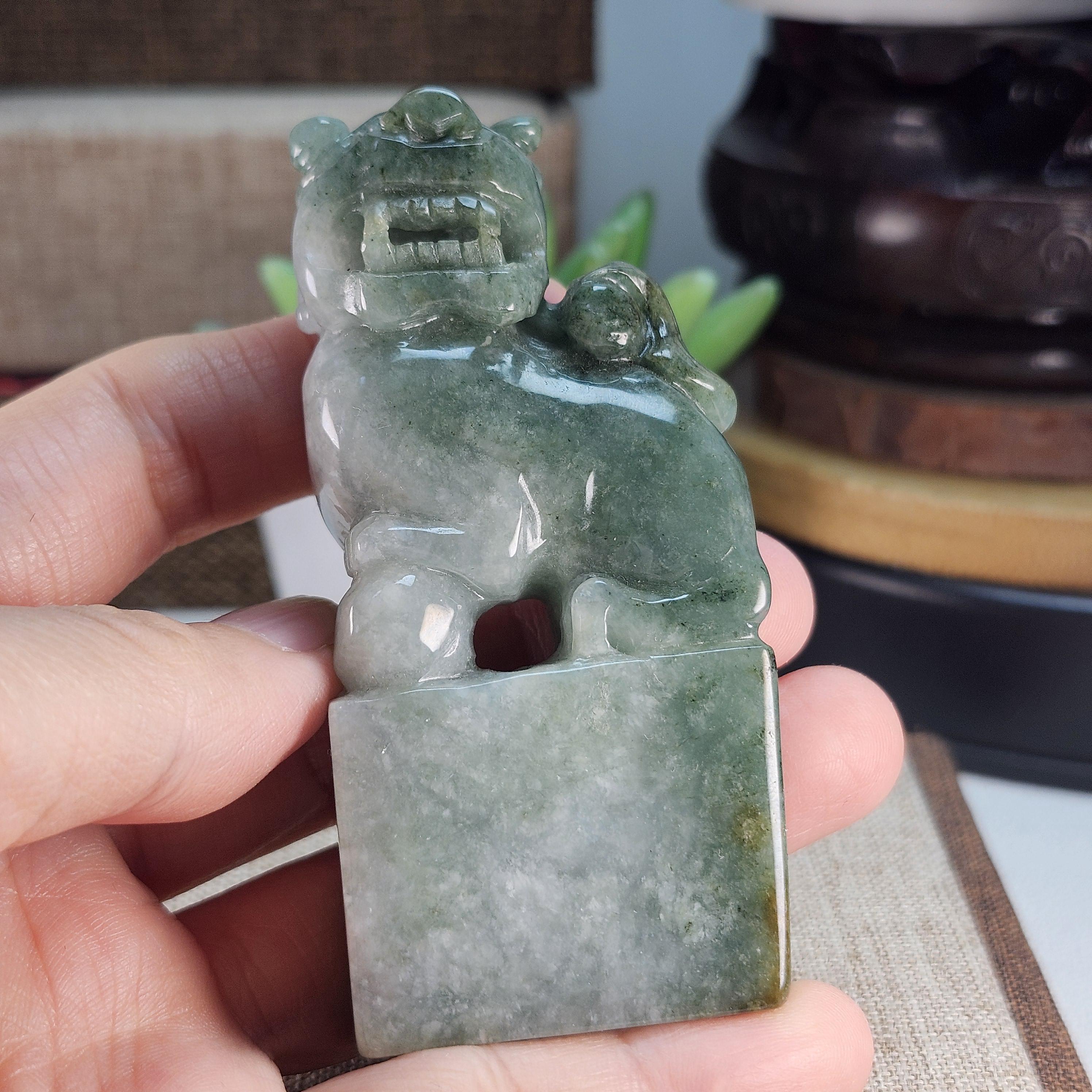 Feng Shui Grade A Well Carved 3D Wealth Pixiu 貔貅 Absorb Money