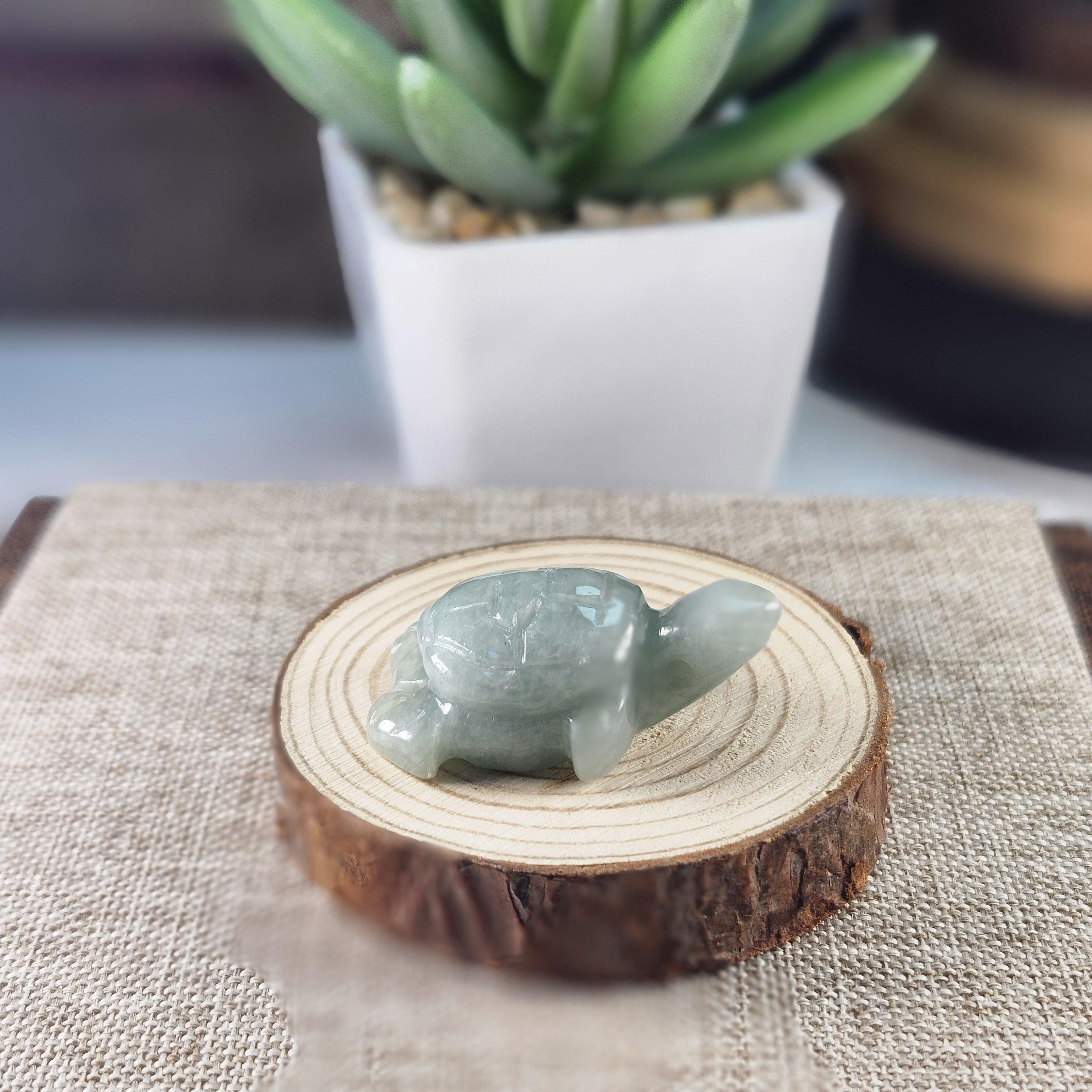 Lovely Little Turtle Well Crafted Natural Type A Jadeite Jade