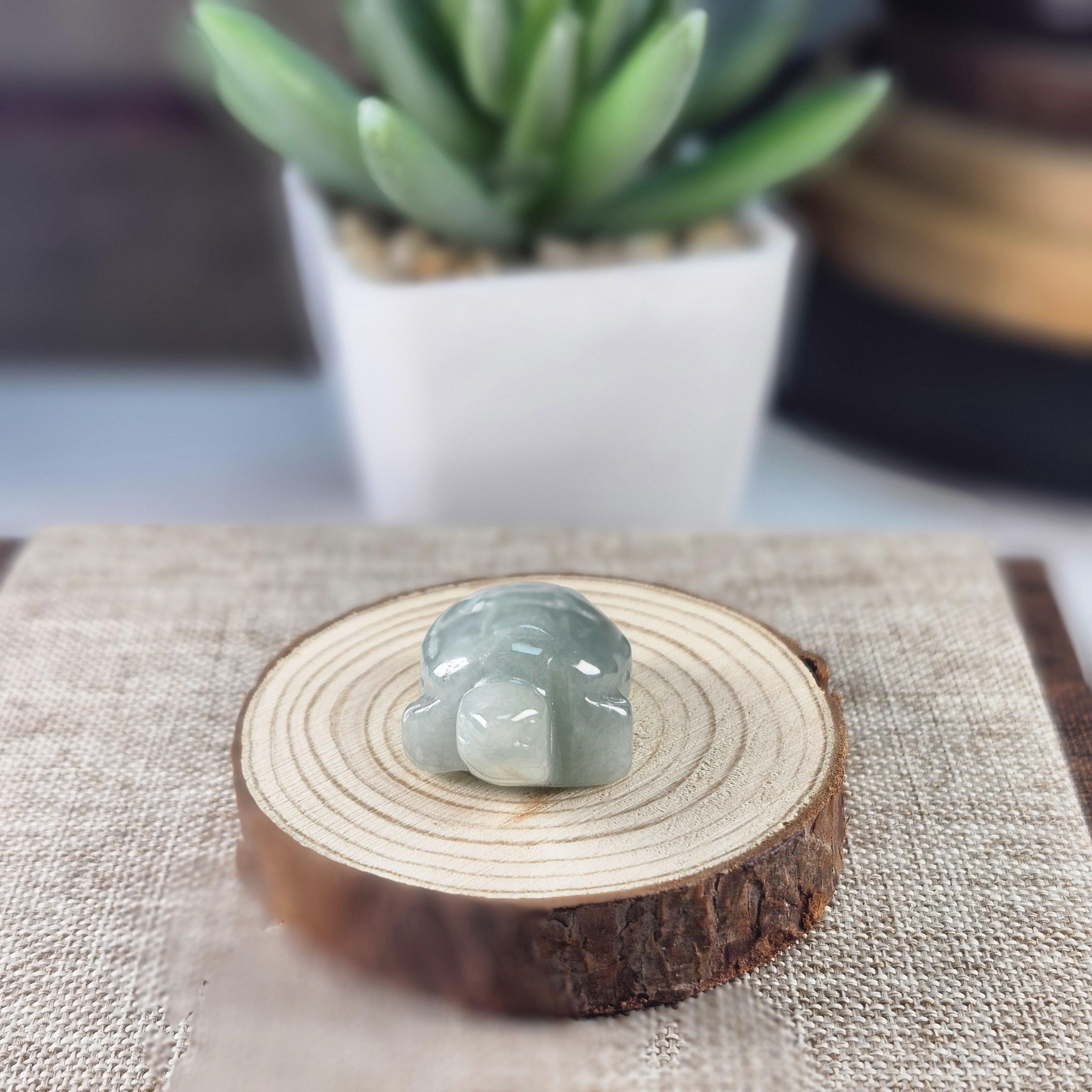 Lovely Little Turtle Well Crafted Natural Type A Jadeite Jade