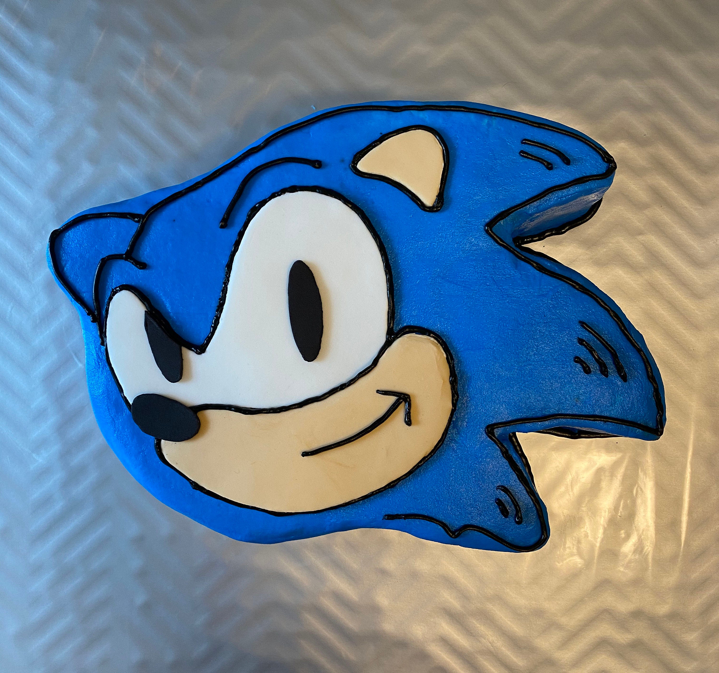 Sonic Hedgehog Cake