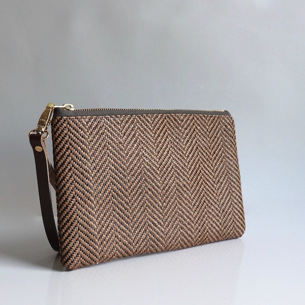 Woven Summer Clutch Bag