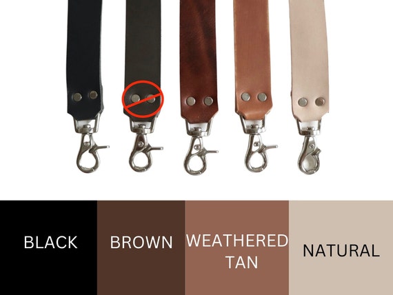 Leather Straps for Bags, Leather Crossbody Straps for Handbags