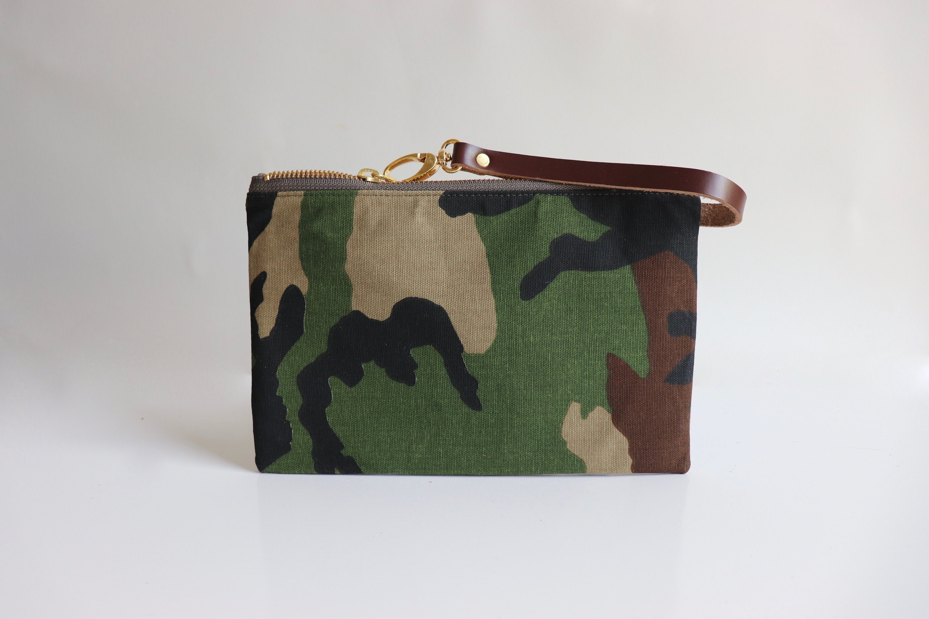 camouflage clutch purse