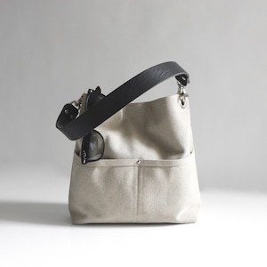 Canvas Hobo Bag, Medium Size Tote image 6