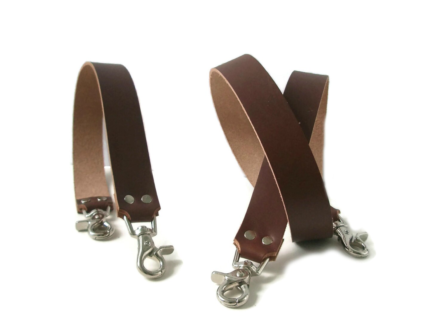 Leather Straps and Leather Cross Body Straps for Handbags Etsy