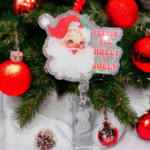 Kerstman badgehaspel