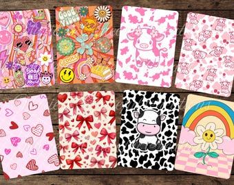 Kindle Insert Kindle Stickers E-Reader Clear Laminate/or Holographic Insert Kindle Cardstock Decor Bookish Accessories Gift for Book Lover