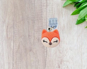 Abalorio de zorro para Kindle - Abalorio para teléfono - Abalorio USB - Mini llavero - Tapón antipolvo - Merchandising de libros - Smartphone, Accesorios para celular