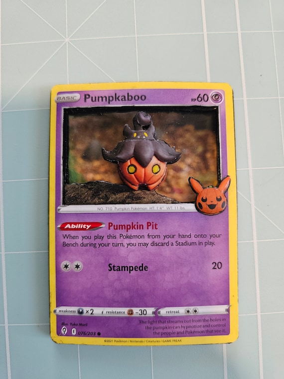 pokemon pumpkaboo card XY - 56/146 Colorless Retreat Cost Buy 3D Pokmon Card -