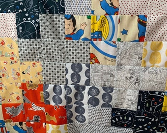Superheros and Dogs Quilt