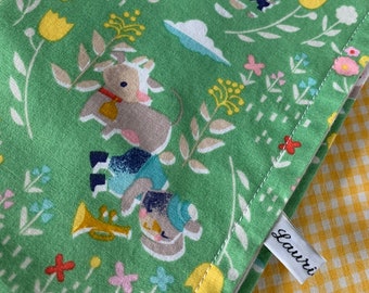 Nursery Rhymes Burp Cloth Set