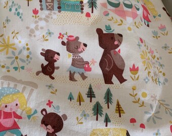 Goldilocks and the Bears Baby Blanket