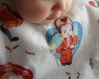 To my Valentine Chenille Bib LAST ONE!