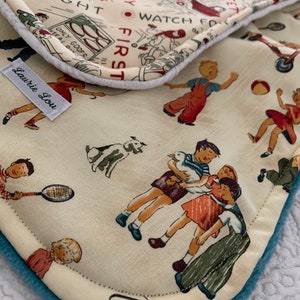 School Children Vintage Bib Style Gift Set image 3