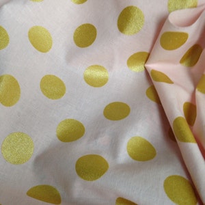Sweet Pink and Gold Dot Bib image 3