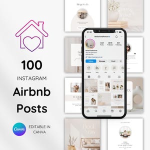 Social Media Templates for Airbnb Hosts and Vacation Rentals – Perfect for Short-Term Rental