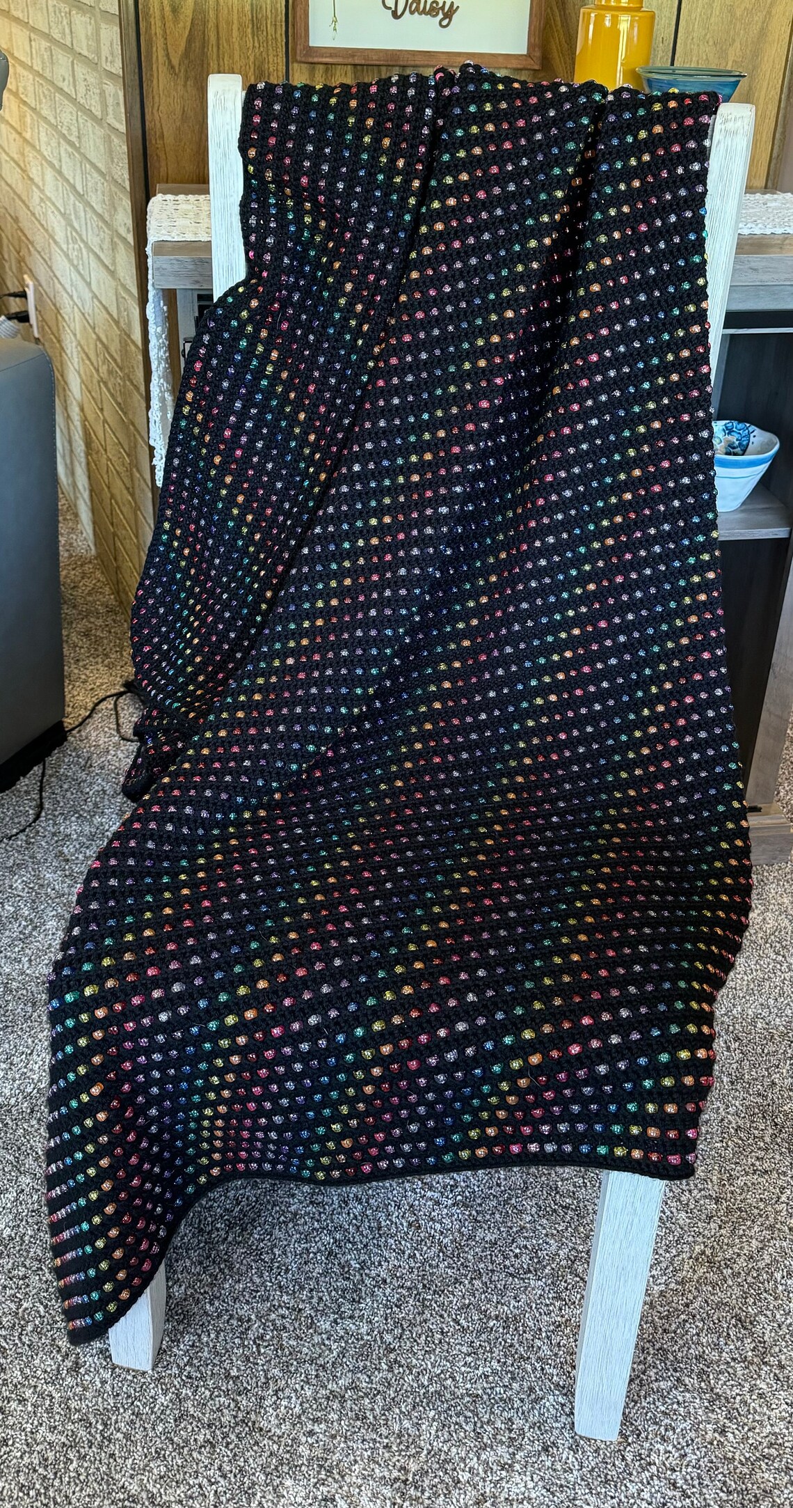 Weighted Pony Bead Blanket, Custom Order, Weighted Blanket, Anxiety ...