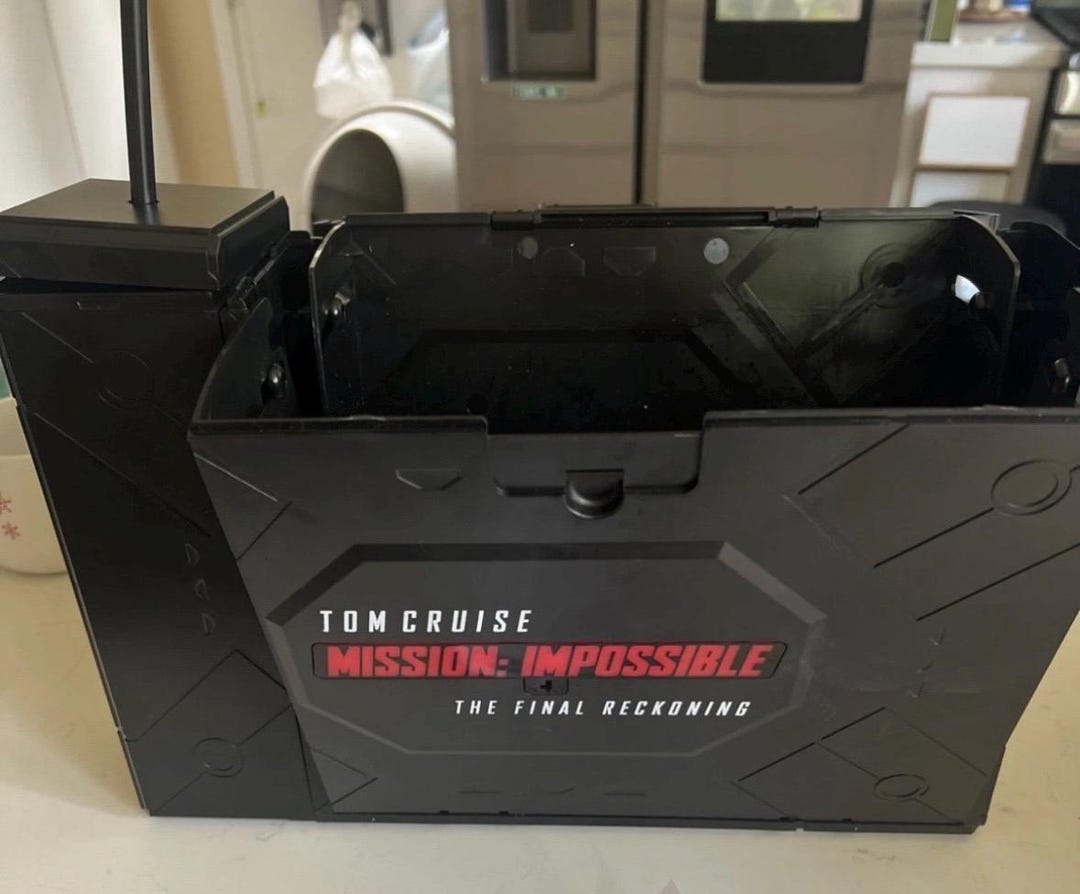 Mission Impossible: the Final Reckoning Popcorn Briefcase