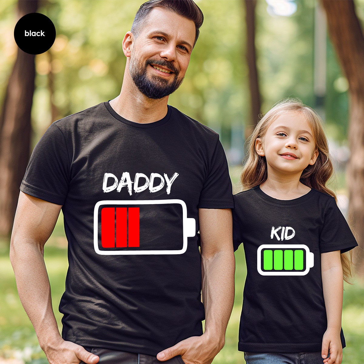 Family Shirts Matching Shirts Mom Dad and Baby Battery Family Shirts ...