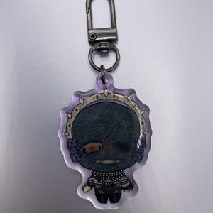 Outlast Trials Epoxy Keychains Liliya Bogomolova