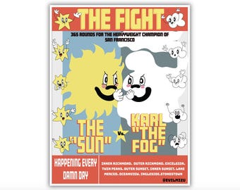 The Fight Print