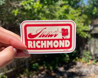 Pegatina de Inner Richmond
