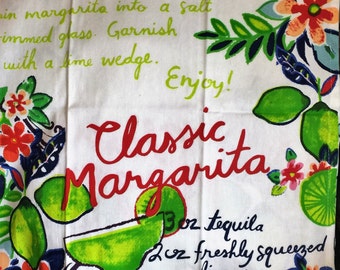 CLASSIC MARGARITA Plastic Bag Holder, Sock Sack for kitchen, garage, housewarming, birthday, holiday, gifts