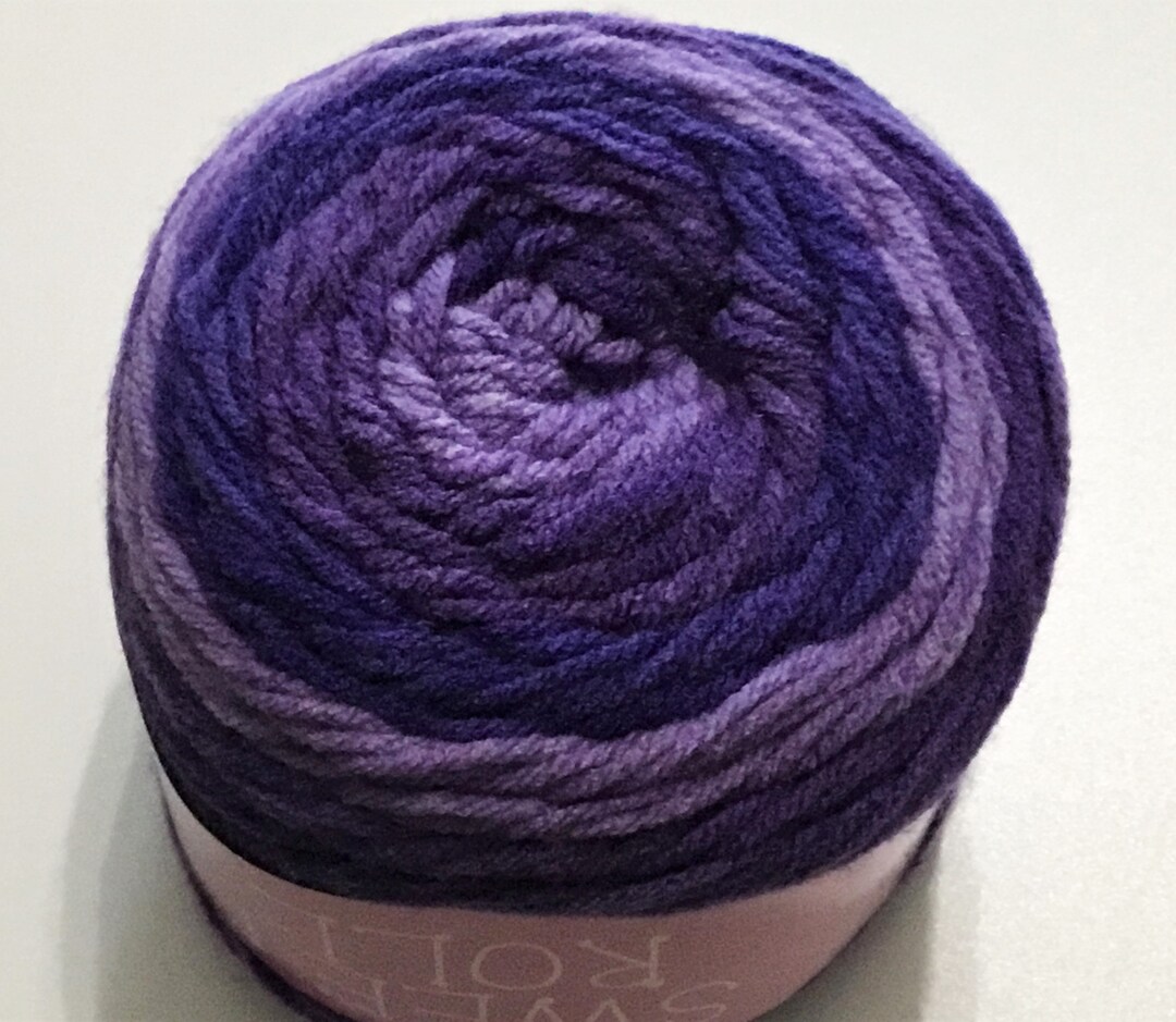 DISCONTINUED Grape Swirl Sweet Roll Yarn by Premier Yarns Etsy