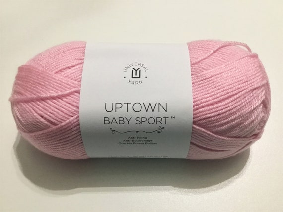 DISCONTINUED Pink Pearl Uptown Baby Sport Yarn by Universal Yarns