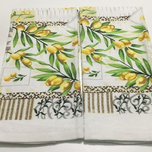 Lemon Patch Cotton Kitchen Towels - Set of 2