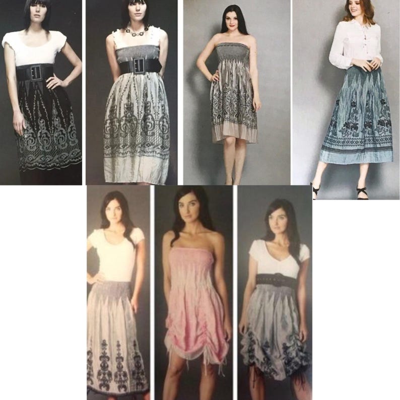 Anthropologie Lapis Smocked Strapless Bubble Dress Skirt OS Teal Boho Fairygoth image 10
