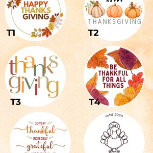 Thanksgiving Friendsgiving Holiday Cocktail Drink Toppers Cocktail Drink Art
