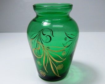 vintage Anchor Hocking bud vase