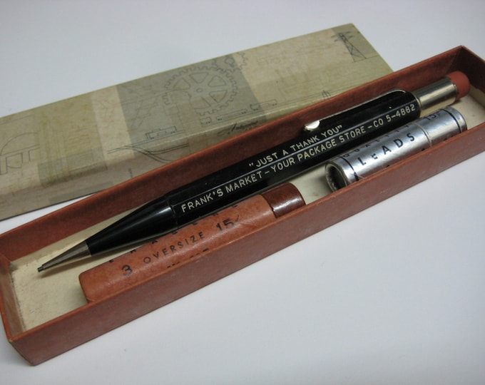 Vintage Autopoint Mechanical Pencil Set Etsy