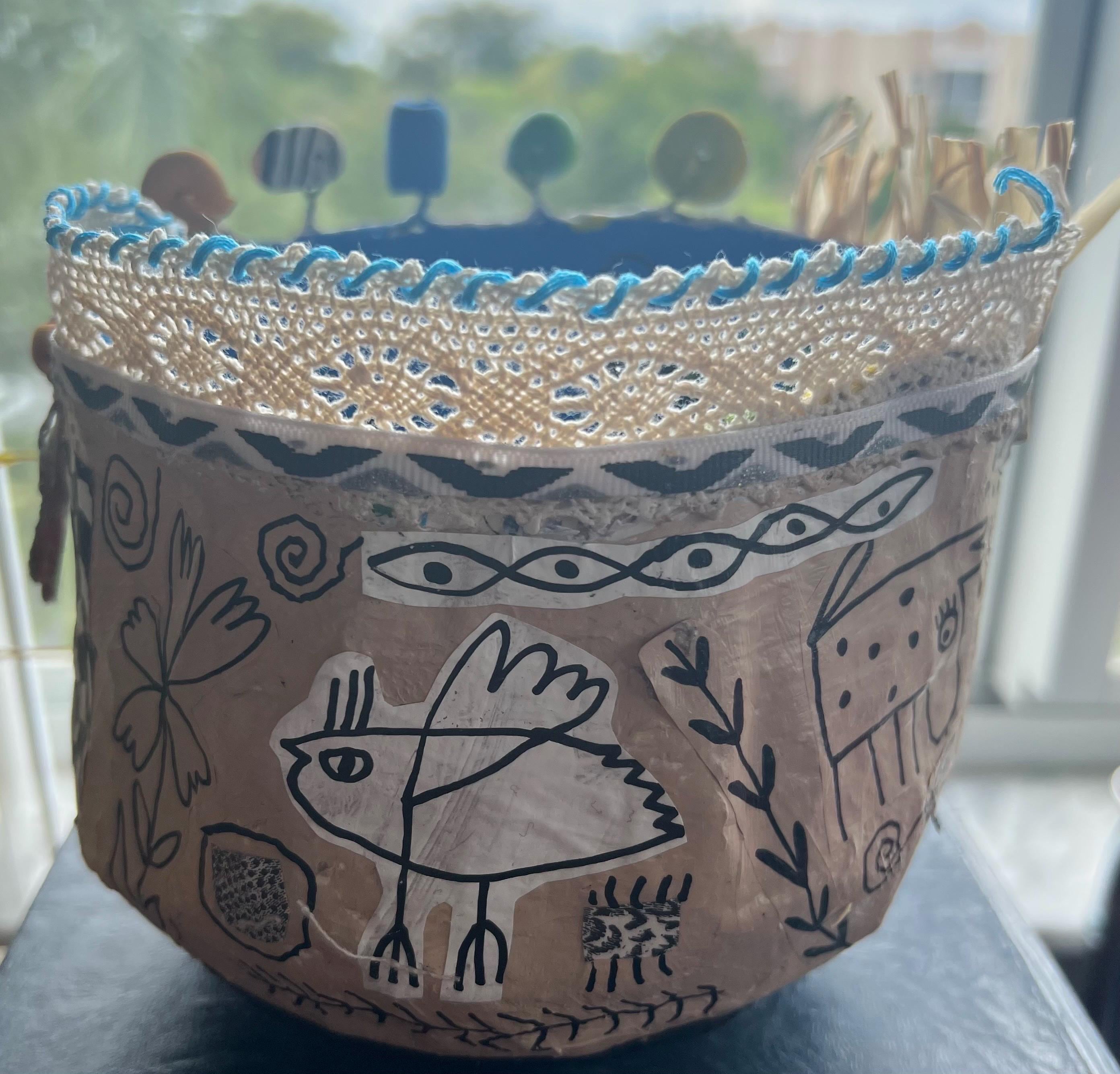 Paper Mache Storage - Etsy