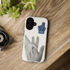 Dad #1 Phone Case for iPhone 16, Best Dad Phone Case, Father’s Day Gift, Unique Gifts For Father, Cute Present For Him