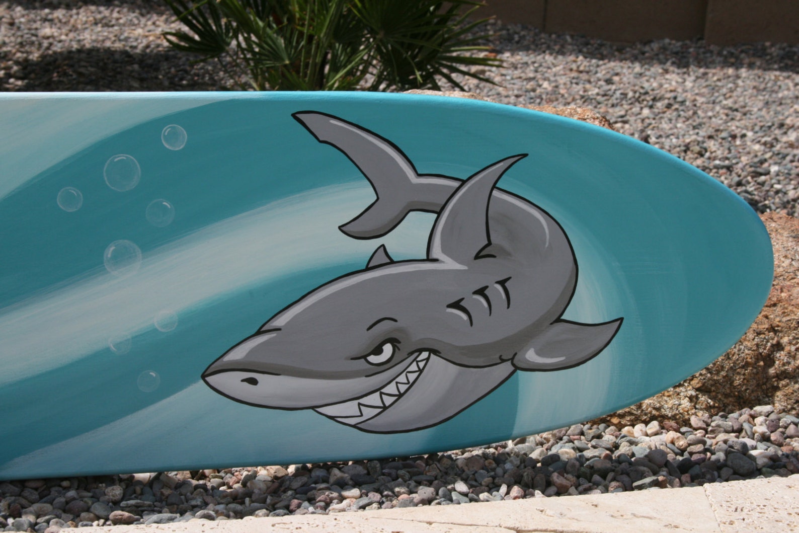 Surfboard Wall Art Shark Bite Wave Personalized Custom Etsy