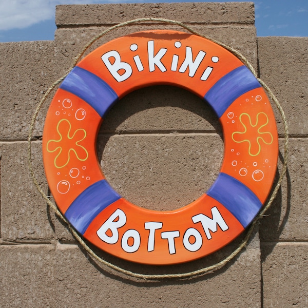 Bikini Bottom Sign - Etsy