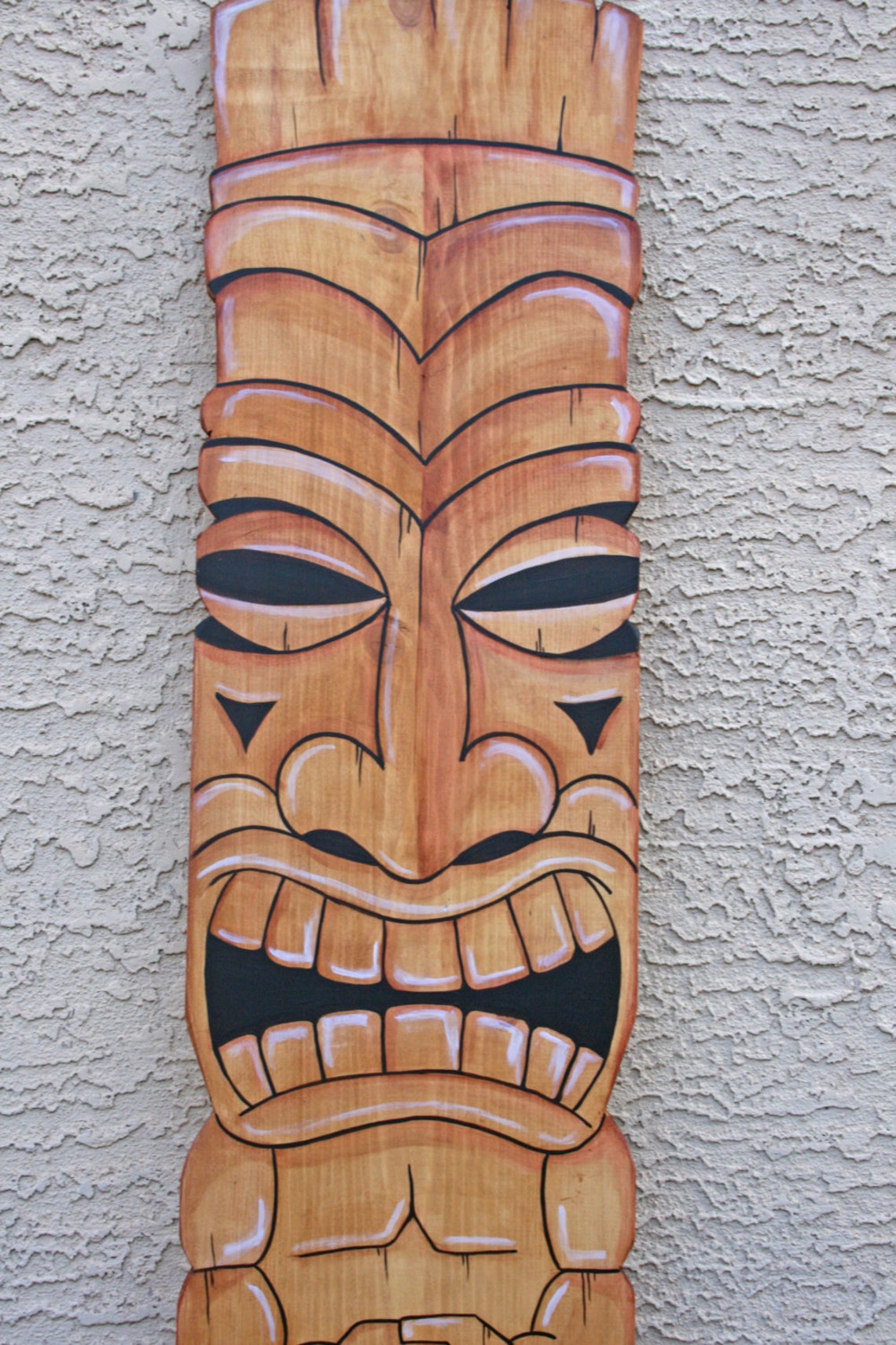 Tiki Sign Tiki Wall Hanging Tiki Decor Tiki Bar Tiki Hut Etsy