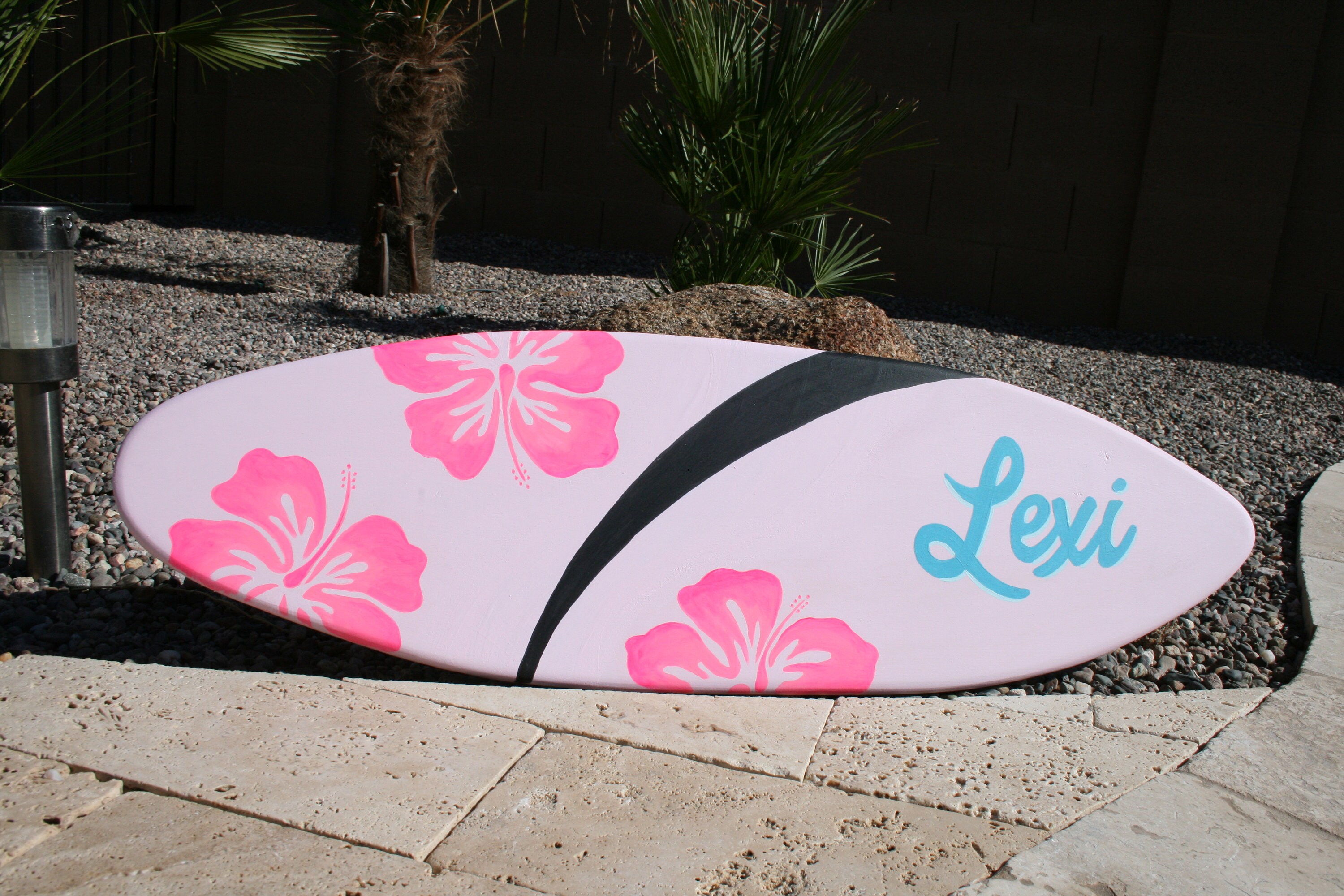 Mini surfboard wall art beach decor personalized Etsy