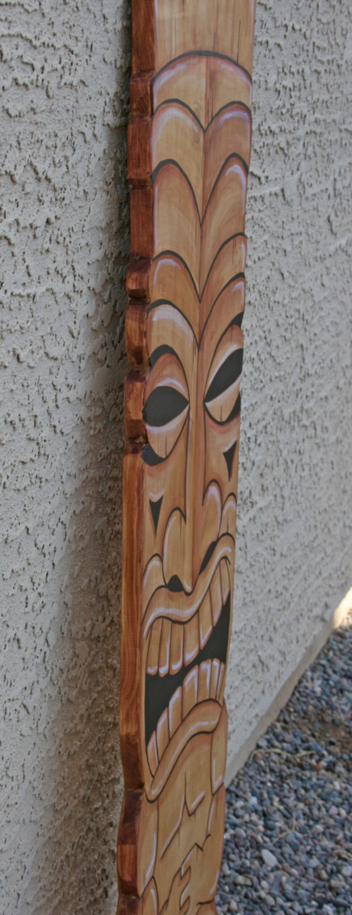 Tiki sign tiki wall hanging tiki decor tiki bar tiki hut Etsy