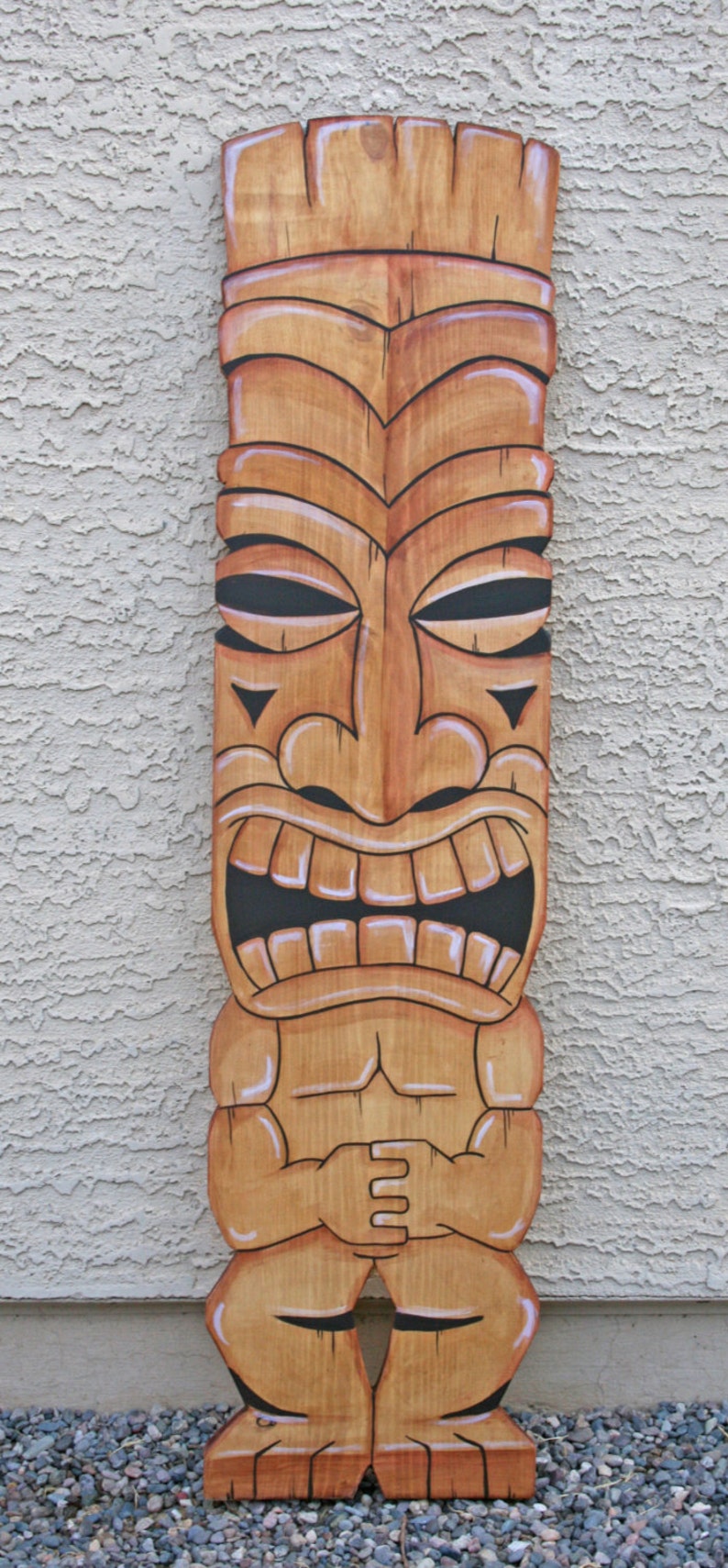 Tiki Sign Tiki Wall Hanging Tiki Decor Tiki Bar Tiki Hut Etsy