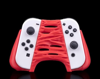 Dubbelt handkontrollgrepp för Nintendo-kontroller