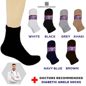 Cozy Ankle Socks Bundle for All - 12 Pairs in Classic Colors!