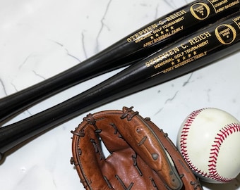 Personalized Baseball Bat Custom Baseball Bat Engraved Bat Engraved Baseball Bat Coaches Bat Trophy BAT Players Award Bat Little Slugger
