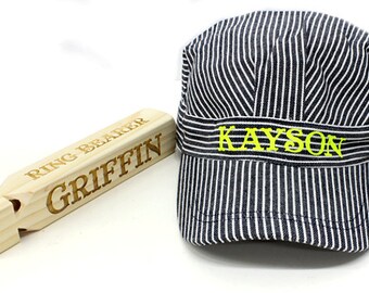train hats and whistles