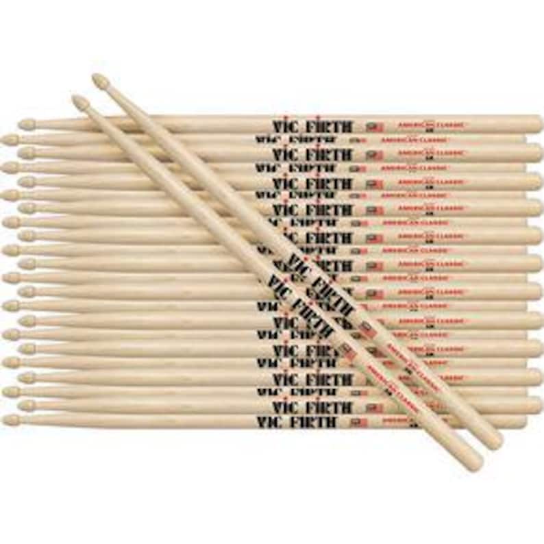 Baquetas profesionales grabadas Vic Firth, baquetas personalizadas grabadas con láser, regalos únicos para bateristas, regalos musicales personalizados imagen 10